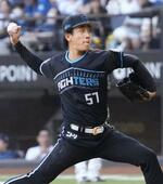 　８回無失点で５勝目を挙げた日本ハム・北山＝エスコンフィールド