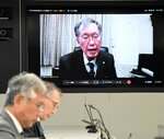 島根原発２号機に設置予定の特重施設などについて意見を交わす県原子力安全顧問ら＝２１日、鳥取県庁