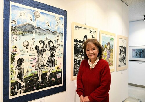 人のぬくもりを感じさせる作品を２２年にわたって制作している田中さん