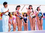 がいな祭の人気イベントだったミス米子コンテスト（１９９０年）