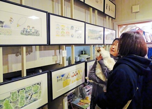 山陰では初めてとなるどいかやさんの絵本原画展