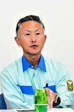 日本製紙石巻工場の山本一泰工場長