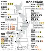 　国内の原発の状況