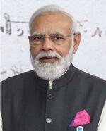 　インドのモディ首相（ゲッティ＝共同）
