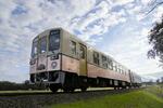 　茨城県ひたちなか市内を走る「ひたちなか海浜鉄道」の車両